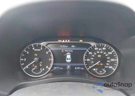 2022 Nissan Altima Sr Fwd из США, поврежденный, VIN 1N4BL4CV7NN386415